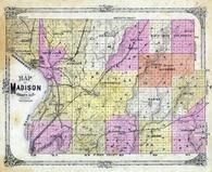 Madison County Map, Madison County 1873